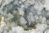 Keokuk Quartz Geode with Calcite Crystals - Iowa #144693-2